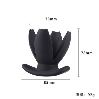 Sesso anale Toy For Men del massaggiatore della spina di estremità e donne dall'estensore aperto della spina del silicone di tantra del sesso della spina anale di estremità