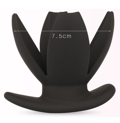 Sesso anale Toy For Men del massaggiatore della spina di estremità e donne dall'estensore aperto della spina del silicone di tantra del sesso della spina anale di estremità