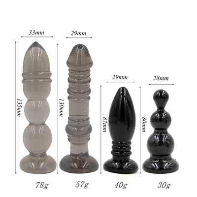 Espanda i giocattoli anali del silicone molle