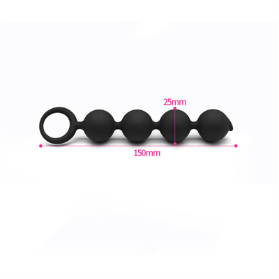 Grandi palle anali per le perle anali del grande di estremità degli uomini della donna silicone della spina con l'anello di tirata