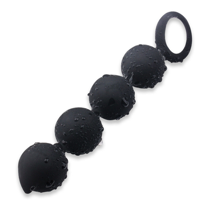 Grandi palle anali per le perle anali del grande di estremità degli uomini della donna silicone della spina con l'anello di tirata