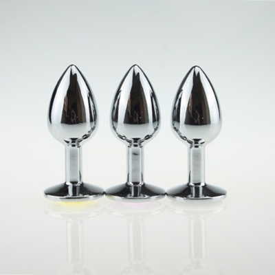 Diversi colori Gioielli sessuali Metalli di anal plug per adulti