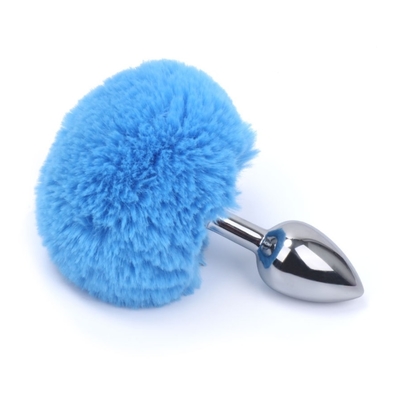Diversi Colori Metallici Sex Toys Plug Anale Con Coniglietta
