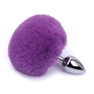 Diversi Colori Metallici Sex Toys Plug Anale Con Coniglietta