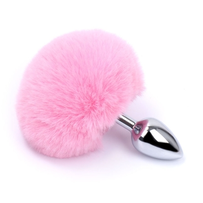 Diversi Colori Metallici Sex Toys Plug Anale Con Coniglietta