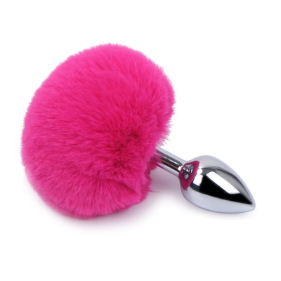 Diversi Colori Metallici Sex Toys Plug Anale Con Coniglietta