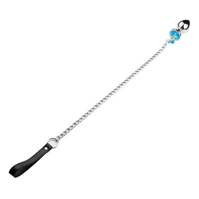 Giocattoli di sesso anale chiusura culo in acciaio inossidabile cristallo 3pcs Set metallo chiusura anale con campana