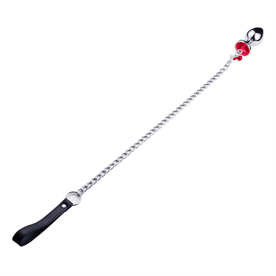 Giocattoli di sesso anale chiusura culo in acciaio inossidabile cristallo 3pcs Set metallo chiusura anale con campana