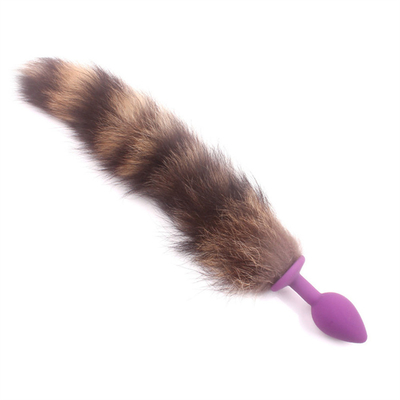 Indossabile Comodo Anal Plug giocattoli Silicone Fox Tail Anal Plug Tail Anal Toys Donne