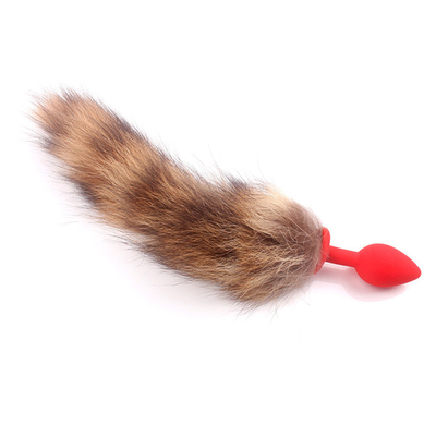 Indossabile Comodo Anal Plug giocattoli Silicone Fox Tail Anal Plug Tail Anal Toys Donne