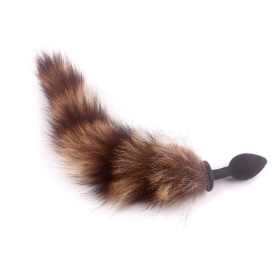 Indossabile Comodo Anal Plug giocattoli Silicone Fox Tail Anal Plug Tail Anal Toys Donne