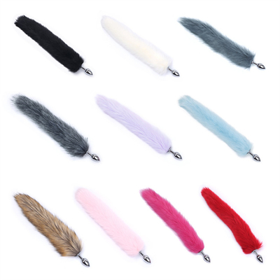 Nuovo stile Fox Tail anal plug giocattoli, anal butt plug, coda anal plug per le donne fancy cat kitty costume orecchio festa capelli testa