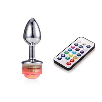 Cambiamento di colore Anus ingrandimento del sedere anale Collegamento anal con il telecomando Anal illuminato Collegamento anale Collegamento anale con luci a led