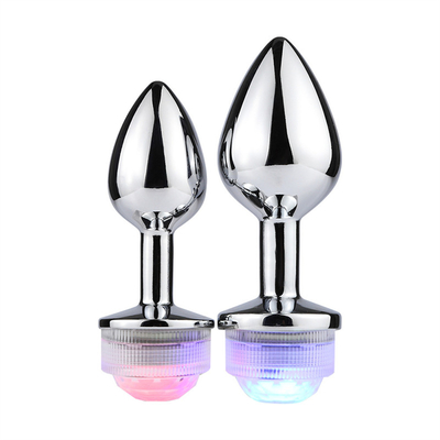 Cambiamento di colore Anus ingrandimento del sedere anale Collegamento anal con il telecomando Anal illuminato Collegamento anale Collegamento anale con luci a led