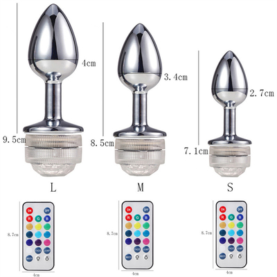 Cambiamento di colore Anus ingrandimento del sedere anale Collegamento anal con il telecomando Anal illuminato Collegamento anale Collegamento anale con luci a led