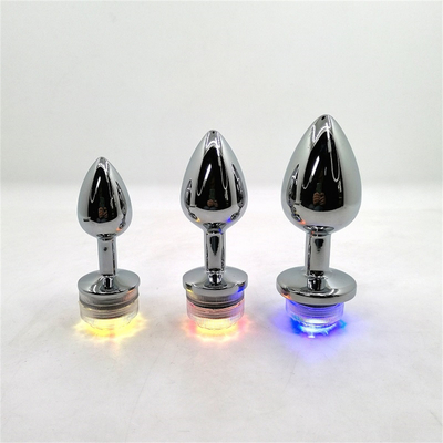 Cambiamento di colore Anus ingrandimento del sedere anale Collegamento anal con il telecomando Anal illuminato Collegamento anale Collegamento anale con luci a led