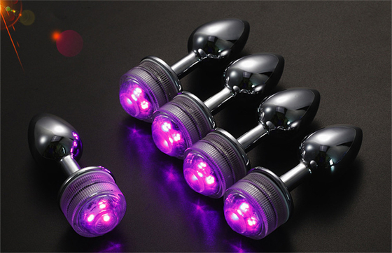 Cambiamento di colore Anus ingrandimento del sedere anale Collegamento anal con il telecomando Anal illuminato Collegamento anale Collegamento anale con luci a led
