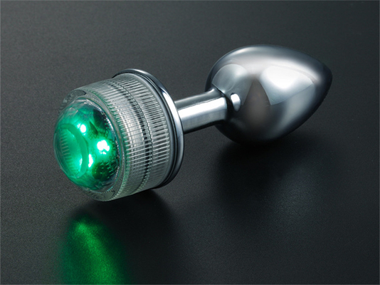 Cambiamento di colore Anus ingrandimento del sedere anale Collegamento anal con il telecomando Anal illuminato Collegamento anale Collegamento anale con luci a led