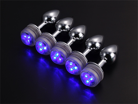 Cambiamento di colore Anus ingrandimento del sedere anale Collegamento anal con il telecomando Anal illuminato Collegamento anale Collegamento anale con luci a led