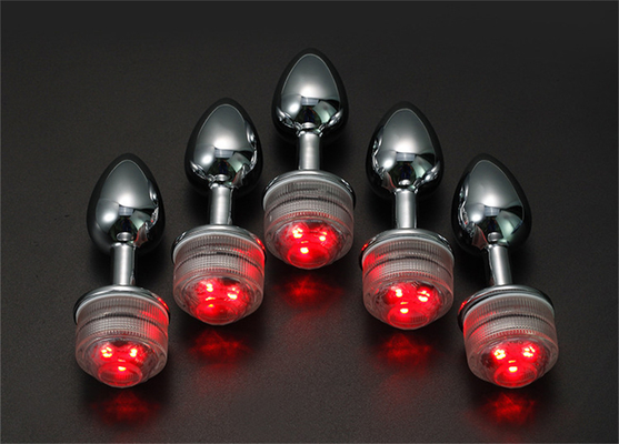 Cambiamento di colore Anus ingrandimento del sedere anale Collegamento anal con il telecomando Anal illuminato Collegamento anale Collegamento anale con luci a led