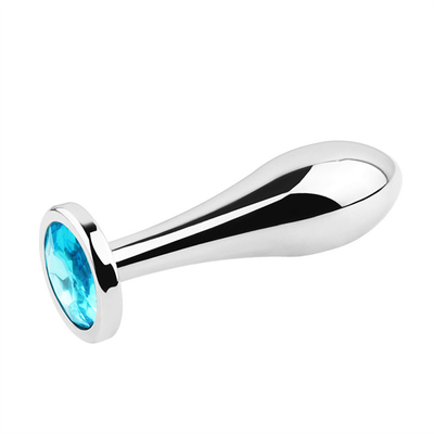 Black Hot Metal Anal Plug Per Donne culo e vagina Sex Toys