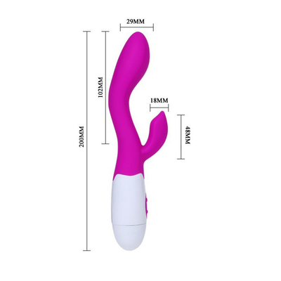 Hot Sell G Spot Dildo Forma Rosa Vibratore Sex Toys per Donne