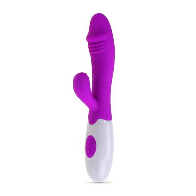 Hot Sell G Spot Dildo Forma Rosa Vibratore Sex Toys per Donne