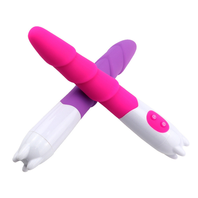 6 velocità vibratore di silicone sex toy con batteria di potenza di potenza dildo vibratore per donna