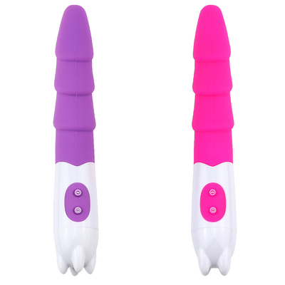6 velocità vibratore di silicone sex toy con batteria di potenza di potenza dildo vibratore per donna