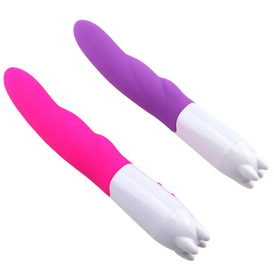 6 velocità vibratore di silicone sex toy con batteria di potenza di potenza dildo vibratore per donna