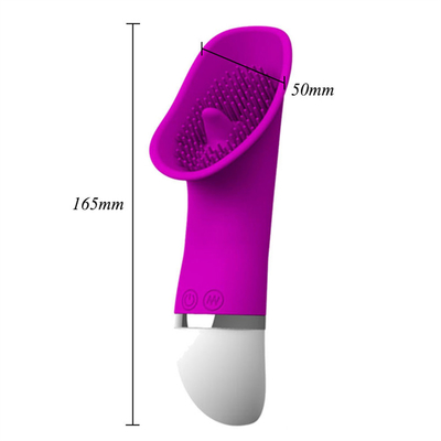30 Speed Silicone Punto G Lingua Clitoride Succionamento Orale Vibratore Sex Toys per Donne