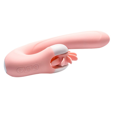 Vibratore per riscaldamento intelligente per clitoridi per le lingue per rotazione Vibratore per giocattoli sessuali per donne