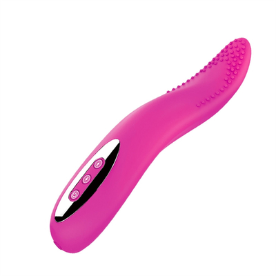 Masturbatore di vendita calda Vibratore di lingua rosa Lissare succhiare Vibratore di clitoride Succhiatore stimolante del clitoride