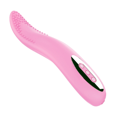 Masturbatore di vendita calda Vibratore di lingua rosa Lissare succhiare Vibratore di clitoride Succhiatore stimolante del clitoride