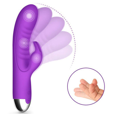 USB ricaricabile Vagina Clitoride Massaggiatore Vibratori di Coniglio Per Donne