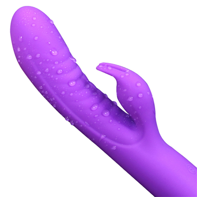 USB ricaricabile Vagina Clitoride Massaggiatore Vibratori di Coniglio Per Donne