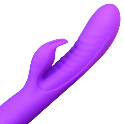 USB ricaricabile Vagina Clitoride Massaggiatore Vibratori di Coniglio Per Donne