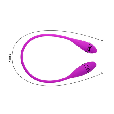 Vibratori anali doppi 6 Vibratori multi-velocità G-spot Uova Vibratore ricaricabile del clitoride per coppia
