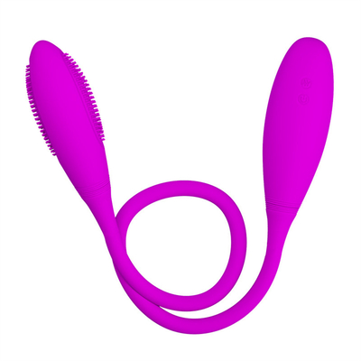 Vibratori anali doppi 6 Vibratori multi-velocità G-spot Uova Vibratore ricaricabile del clitoride per coppia