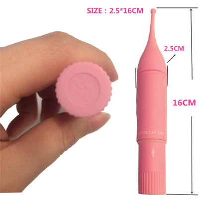 Giocattoli sessuali Stimulazione del clitoride Vibratore vaginale vagina Vibratore di vendita calda Silicone Stimulazione dei capezzoli per donne