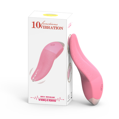 Nuovo design Vibratore della lingua Lissando G Spot Massaggiatore Vibratore del clitoride Vibratore del clitoride Donne Masturbatore Vibratore a forma di lingua