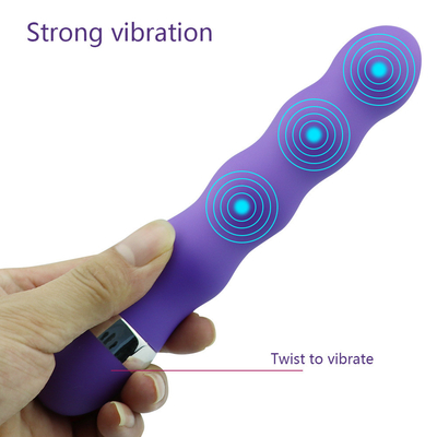 Vibratore per massaggi a stimolazione multipla Vagina vibrante Dildo Clitoride Stimolazione per donne