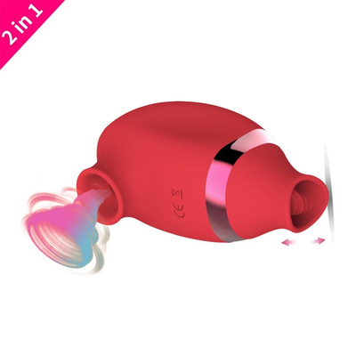 USB ricaricabile silicone clitoride vibratore succhiare capezzole leccare vibratore giocattoli sessuali per donne