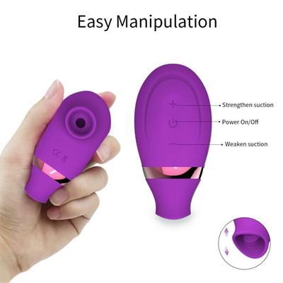 USB ricaricabile silicone clitoride vibratore succhiare capezzole leccare vibratore giocattoli sessuali per donne