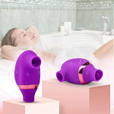 USB ricaricabile silicone clitoride vibratore succhiare capezzole leccare vibratore giocattoli sessuali per donne