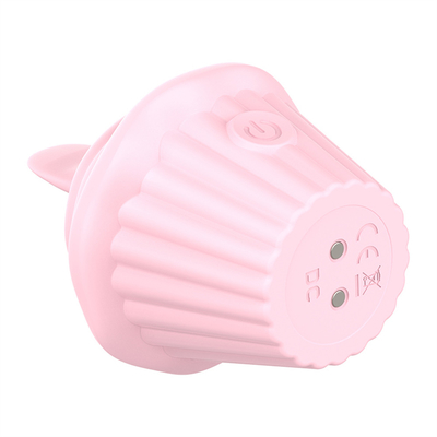 Rose Vibrator Vibratore per leccare la lingua del clitoride 2 in 1 Vibratore per leccare e vibrare i capezzoli Stimulatore del clitoride con 10 modalità per