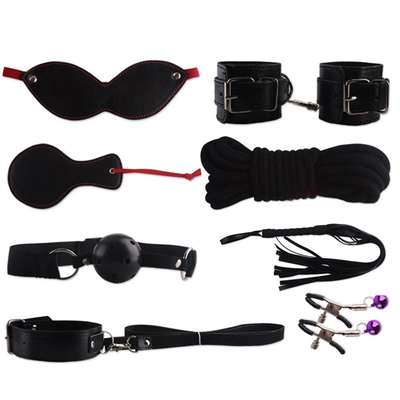 8pc/Set Popolare BDSM Bondage Restraint Kit per la gioia di coppia