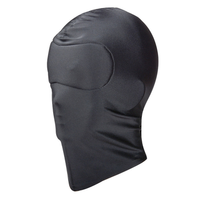 Giocattoli sexy bocca aperta occhio schiavitù festa maschera cosplay copricapo gioco per adulti per coppie uomo bdsm feticcio maschera cappuccio