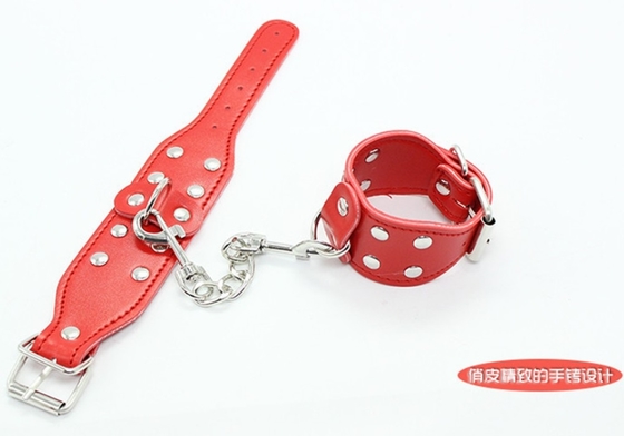 5pcs/set SM Products Bondage PU Leather Fetish Kit Restrizioni Slave Sex Toy Bondage Kits Per Coppie
