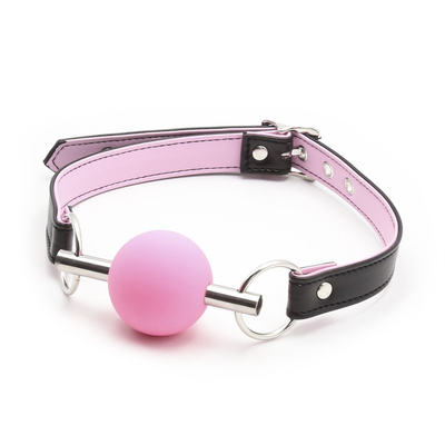 Silicone Soft Sex Toy Bdsm Bondage Plug Ball bocca aperta Gag